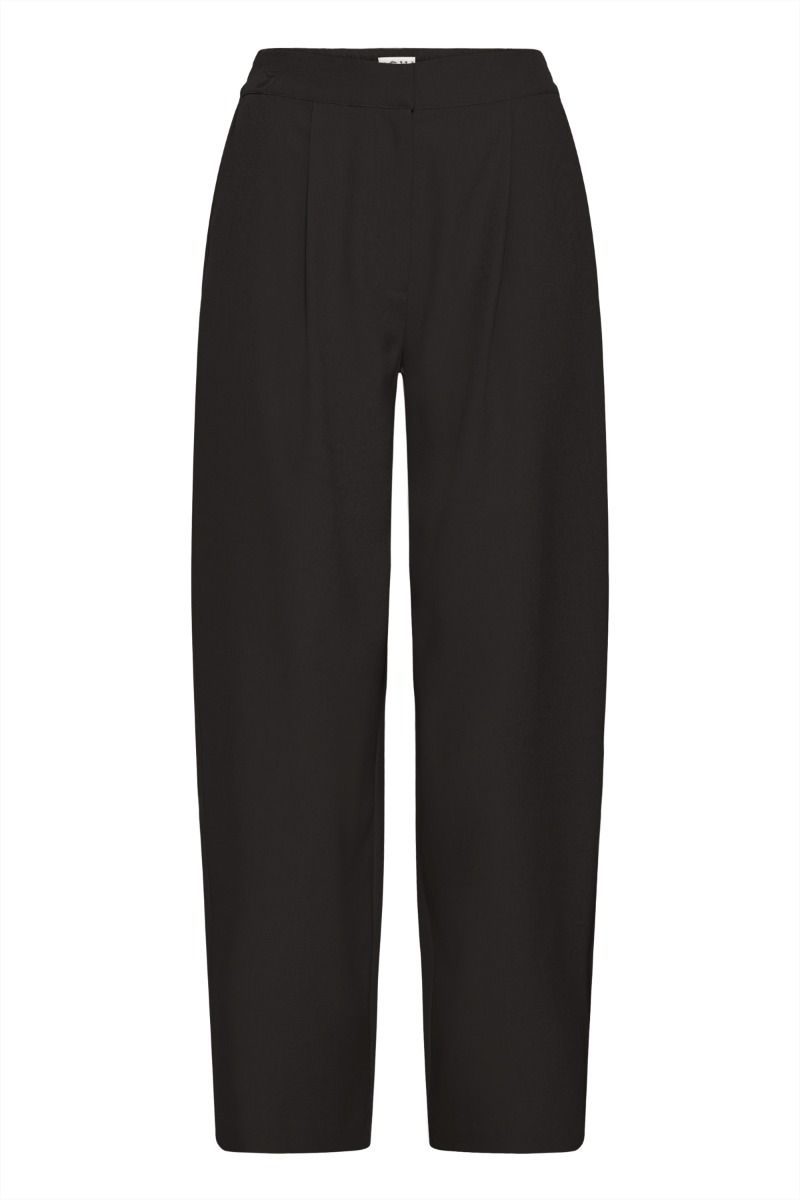 Ichi - Bukser - Fava Barrel - Black