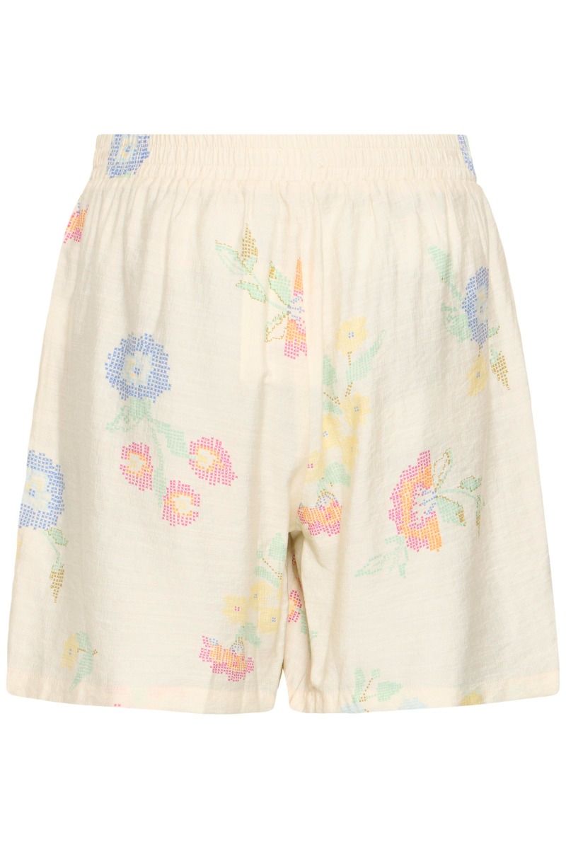 Ichi - Shorts - Ginni SHO - Cross Stitch Flowers (Levering midt maj)