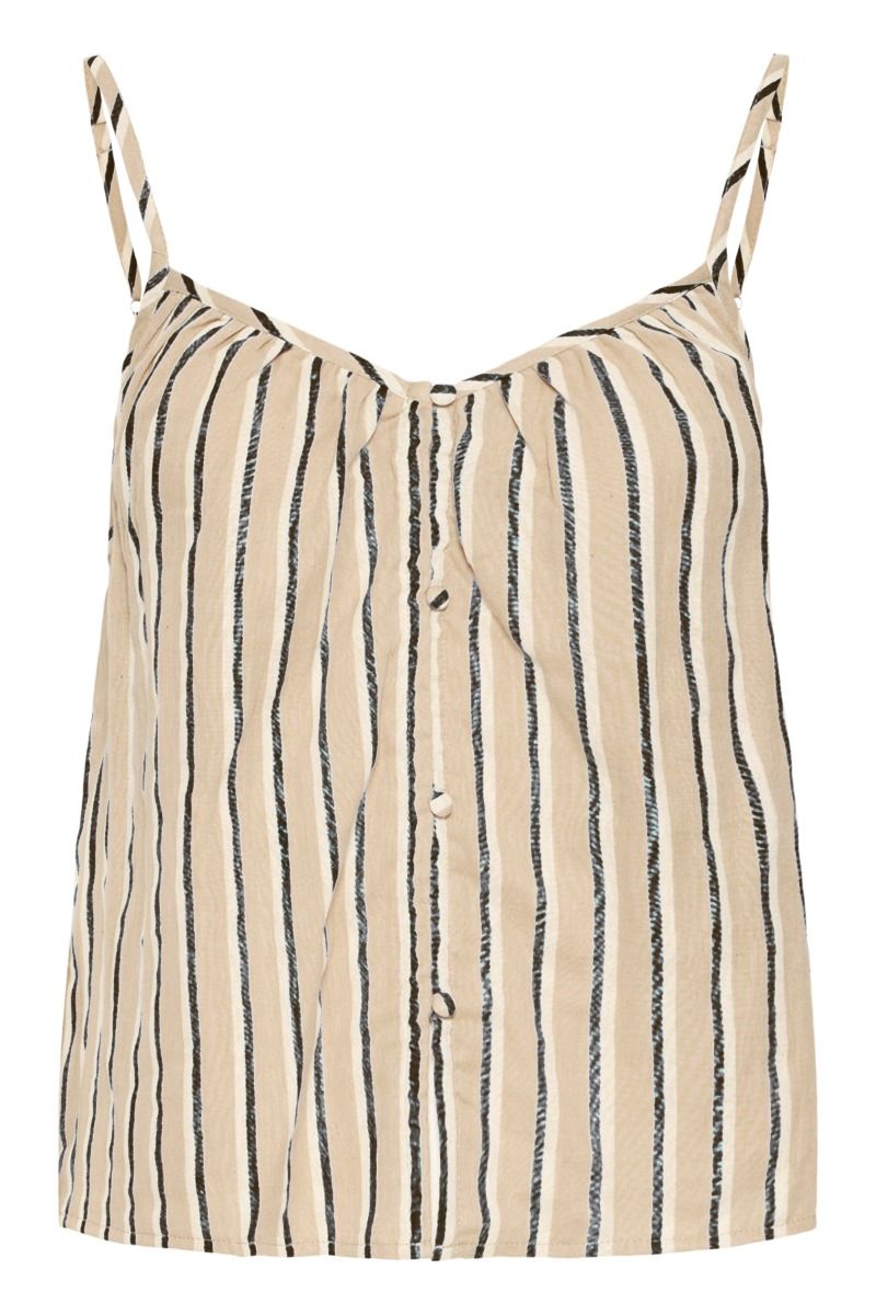 Ichi - Top - Foxa Singlet Stripe - Meteorite Stripe (Levering midt april)