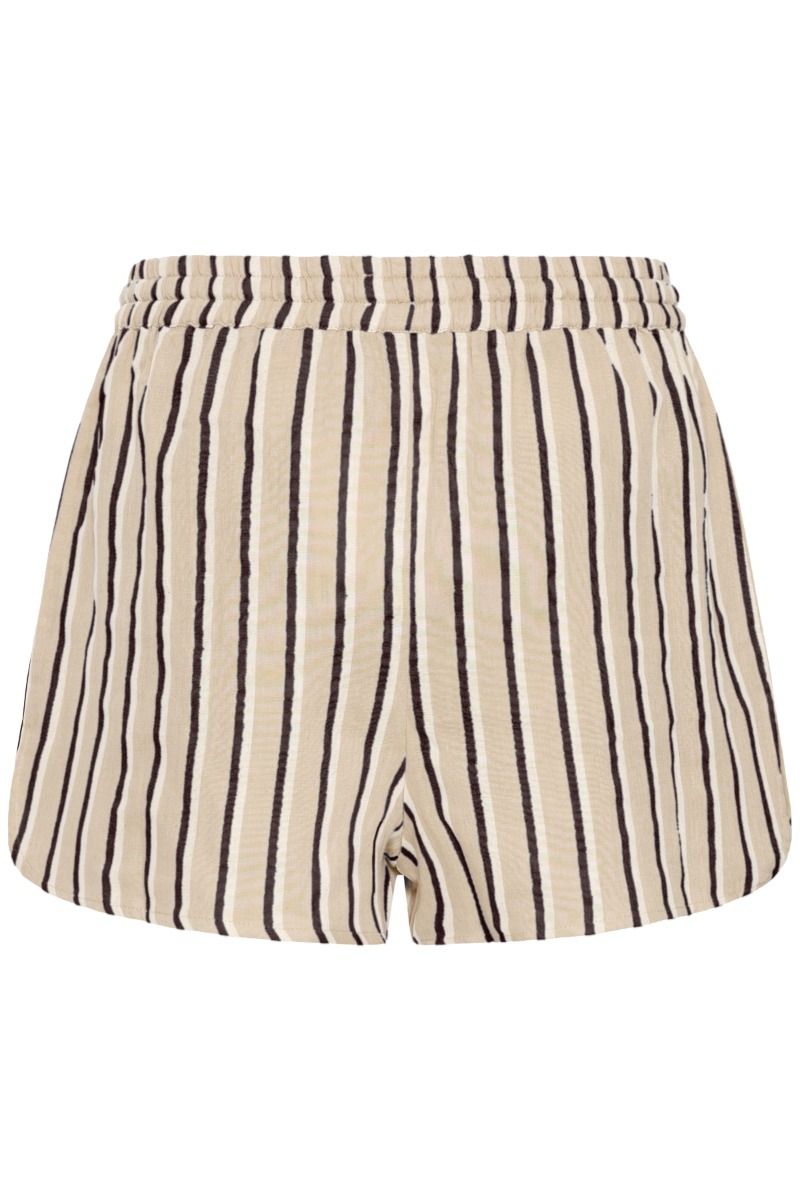 Ichi - Shorts - Foxa Shorts Striped - Meteorite Stripe (Levering midt april)