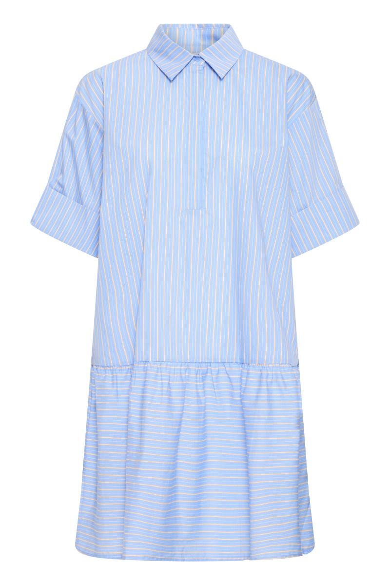 Ichi - Kjole - Flinna DR - Classic Blue Stripe