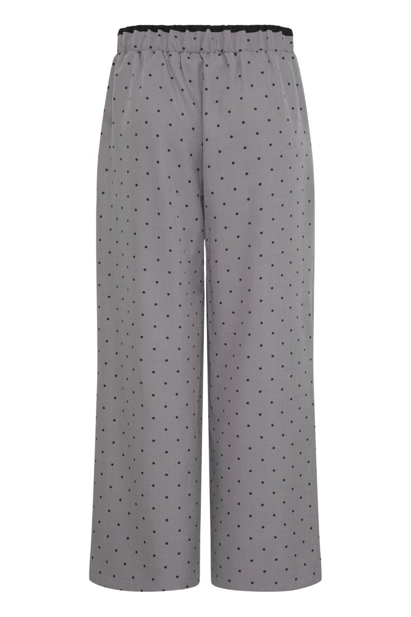 Ichi - Bukser - Dorthea Dot PA - Fored Iron/Black