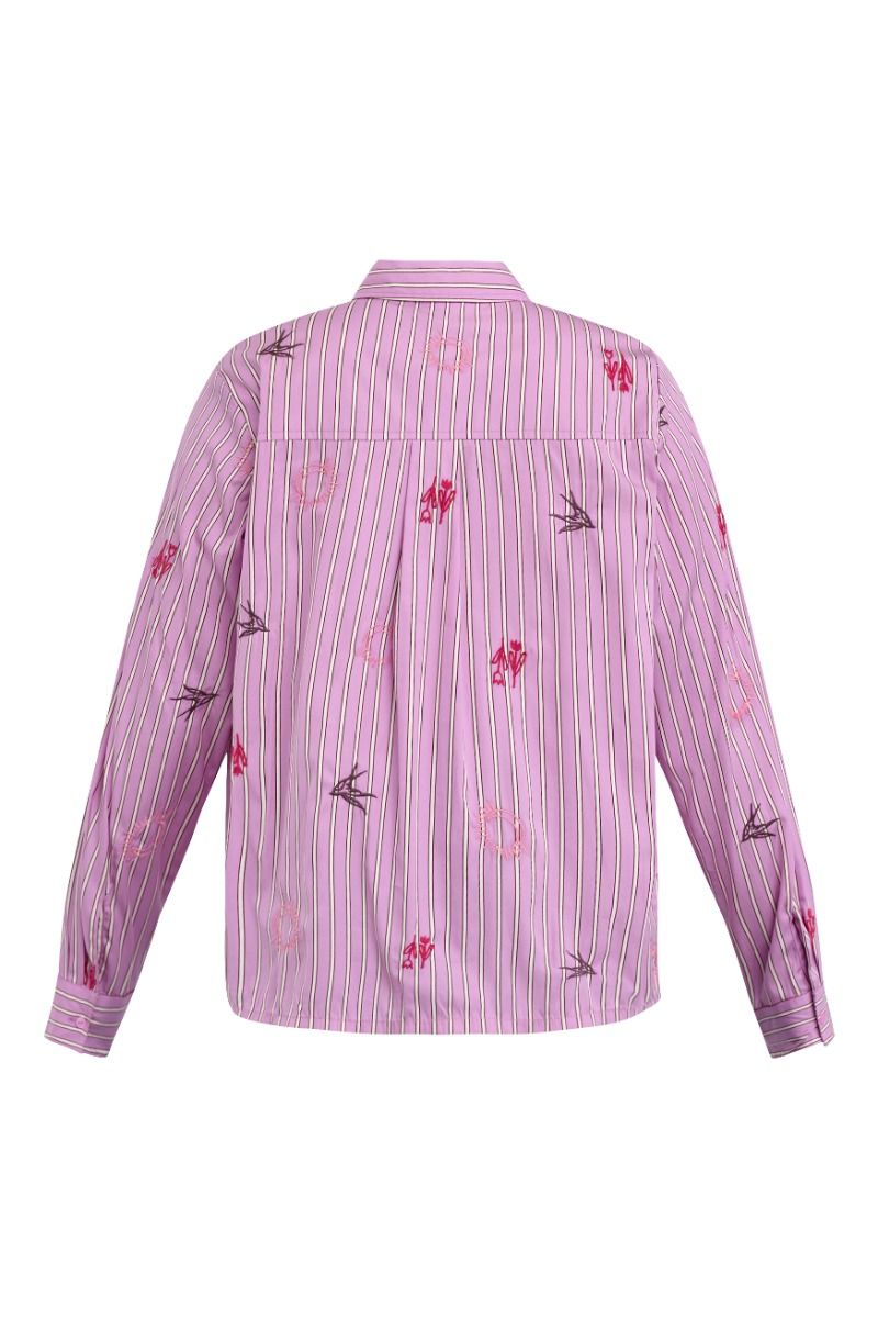 Sisters Point - Skjorte - Ibisa-SH5 - Rose Stripes