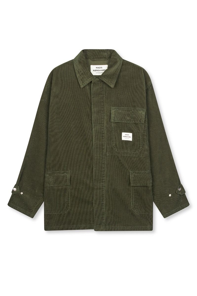 Mads Nørgaard - Jakke - Mini Cord Johnny Jacket - Rosin