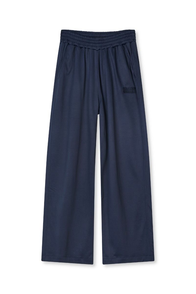 Mads Nørgaard - Bukser - Shiny Jersey Lotti Pants - Parisian Night