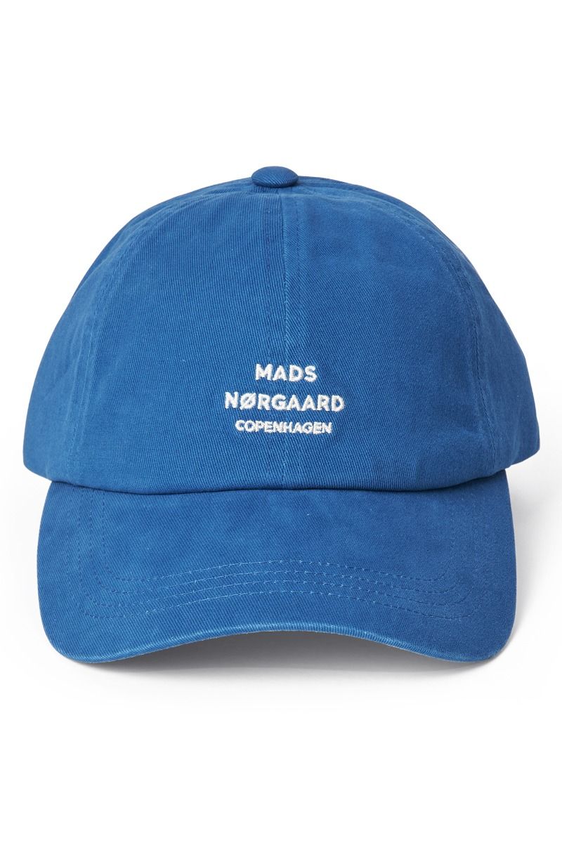 Mads Nørgaard - Kasket - Soft Twill Cash Cap - Bright Cobalt (Levering midt april)
