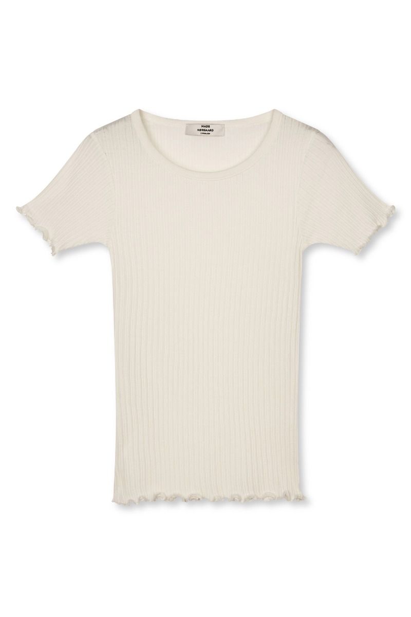 Mads Nørgaard - t-shirt - Pointella Trixy Tee - Vanilla Ice (Levering midt april)