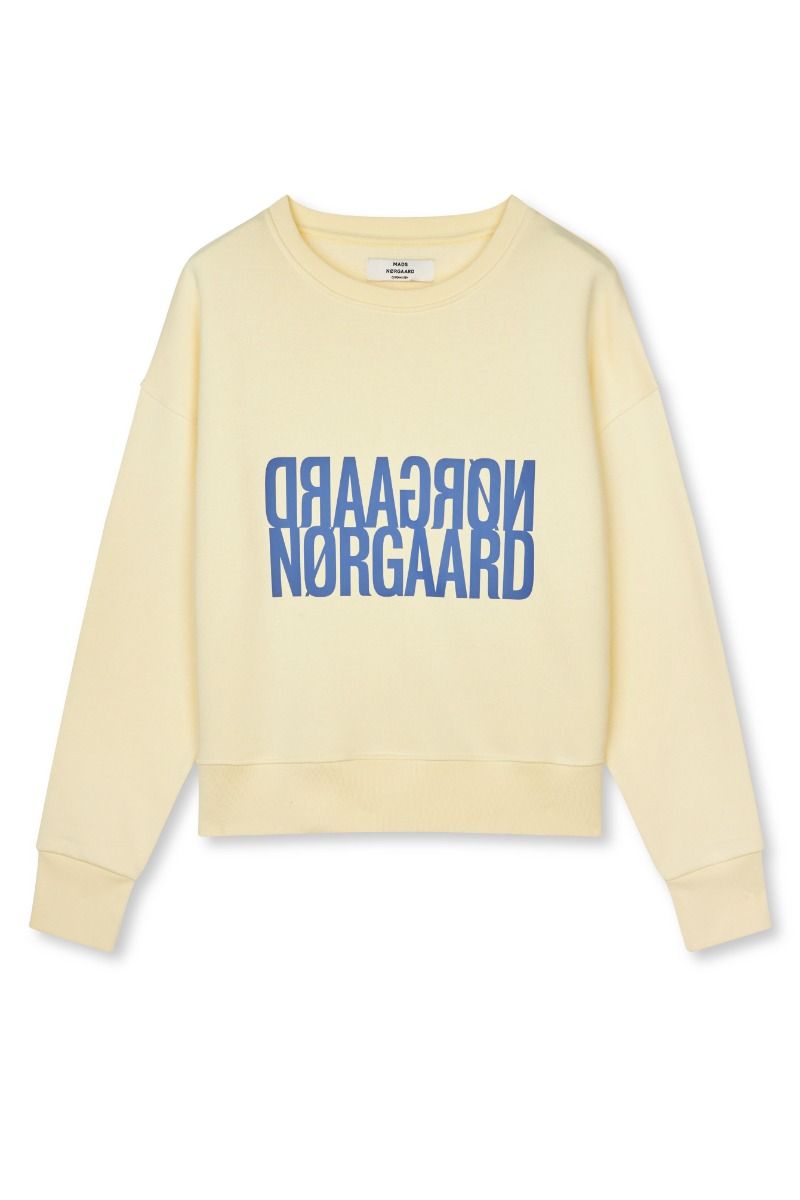 Mads Nørgaard - Sweatshirt - Original Sweat Tilvina Sweatshirt - Almond Oil (Levering midt april)