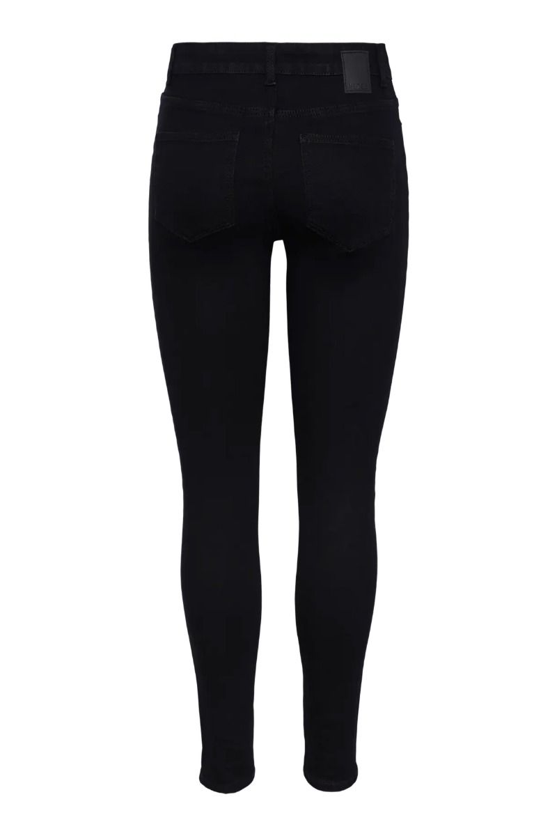 Pieces - Jeans - Dana Mw Skinny Jeans - Black Denim