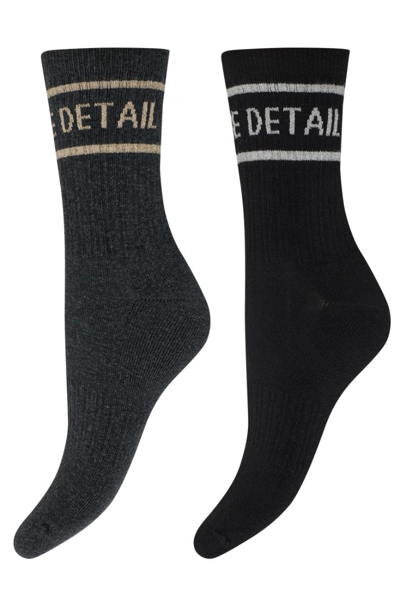 Hype The Detail - Strømper - Tennis sock 2-pk - Multifarvet