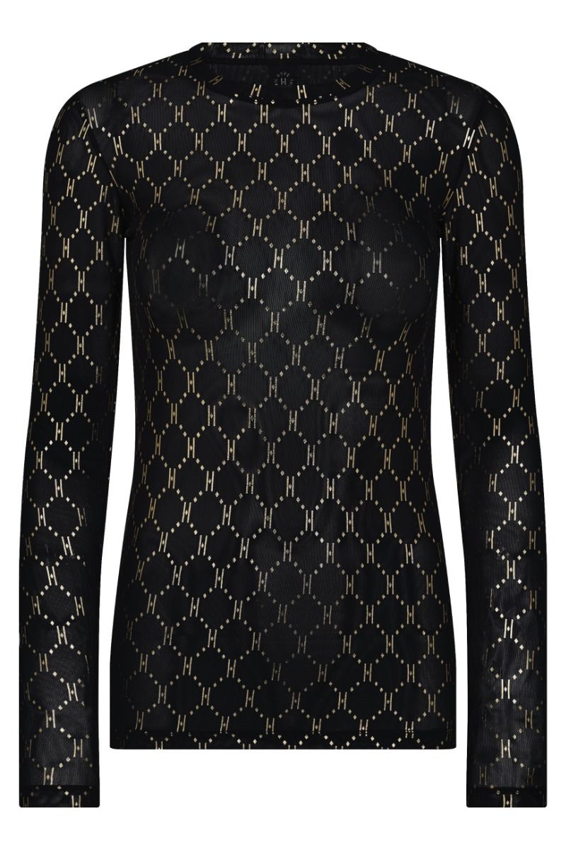 Hype The Detail - Bluse - Blouse w/print - Golden