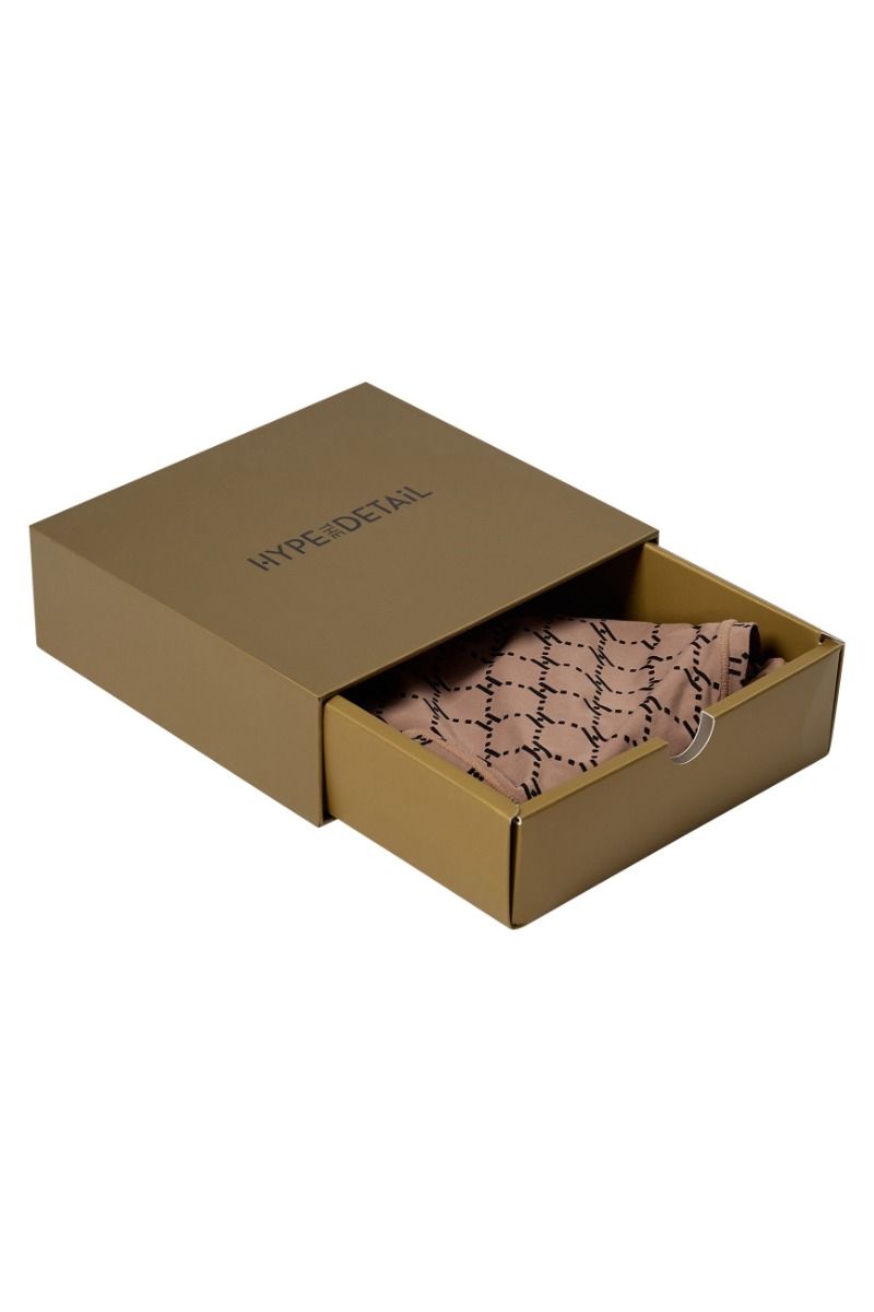 Hype The Detail - Undertøj - String Logo 3-pk - Brun 