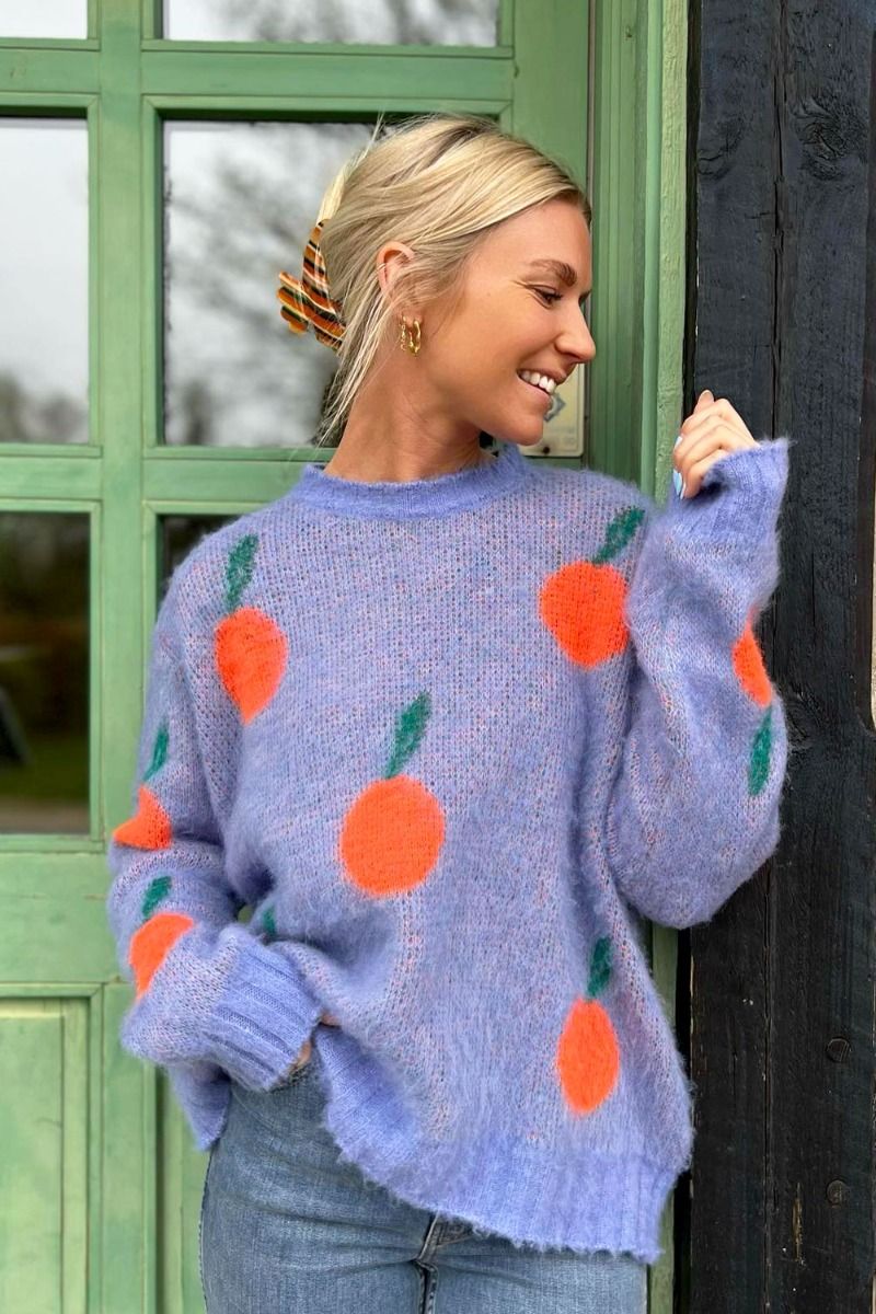 Noella - Strik - Lela Knit Sweater - Orange