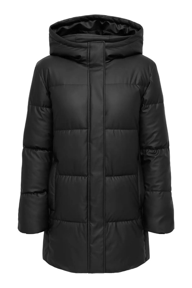 JDY - Jakke - Kamma Water Rep Puffer - Black (Levering midt august)