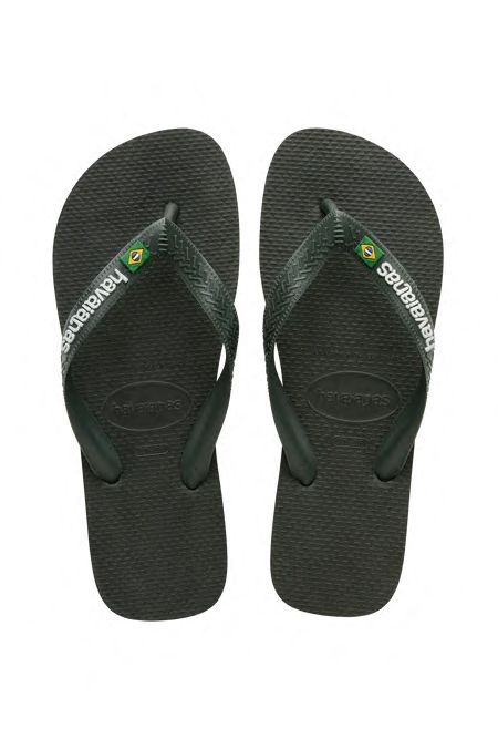 Havaianas - Sandal - Brasil Logo - Green Olive