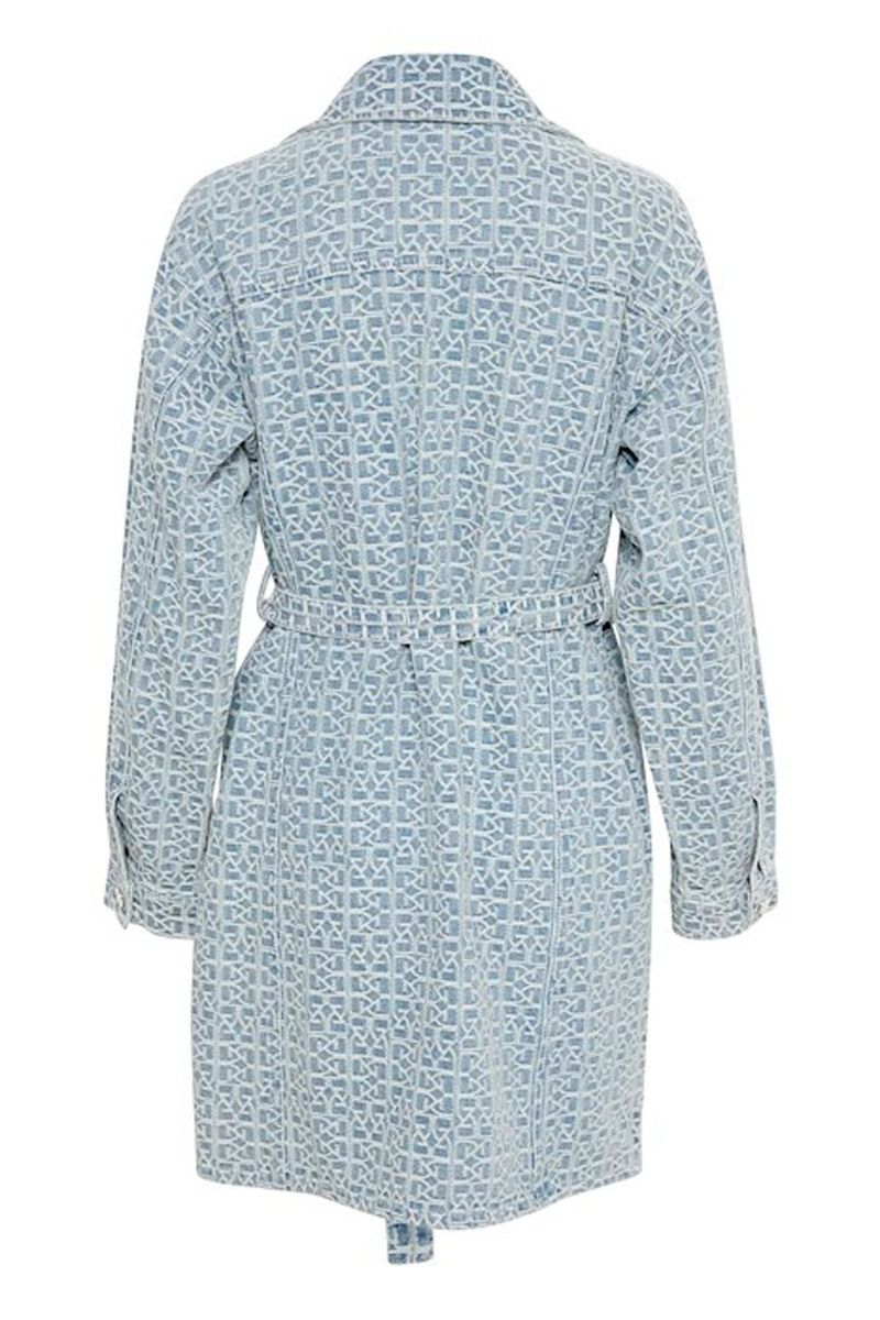 Gestuz - Kjole - NilaGZ Dress - Iceblue Logo