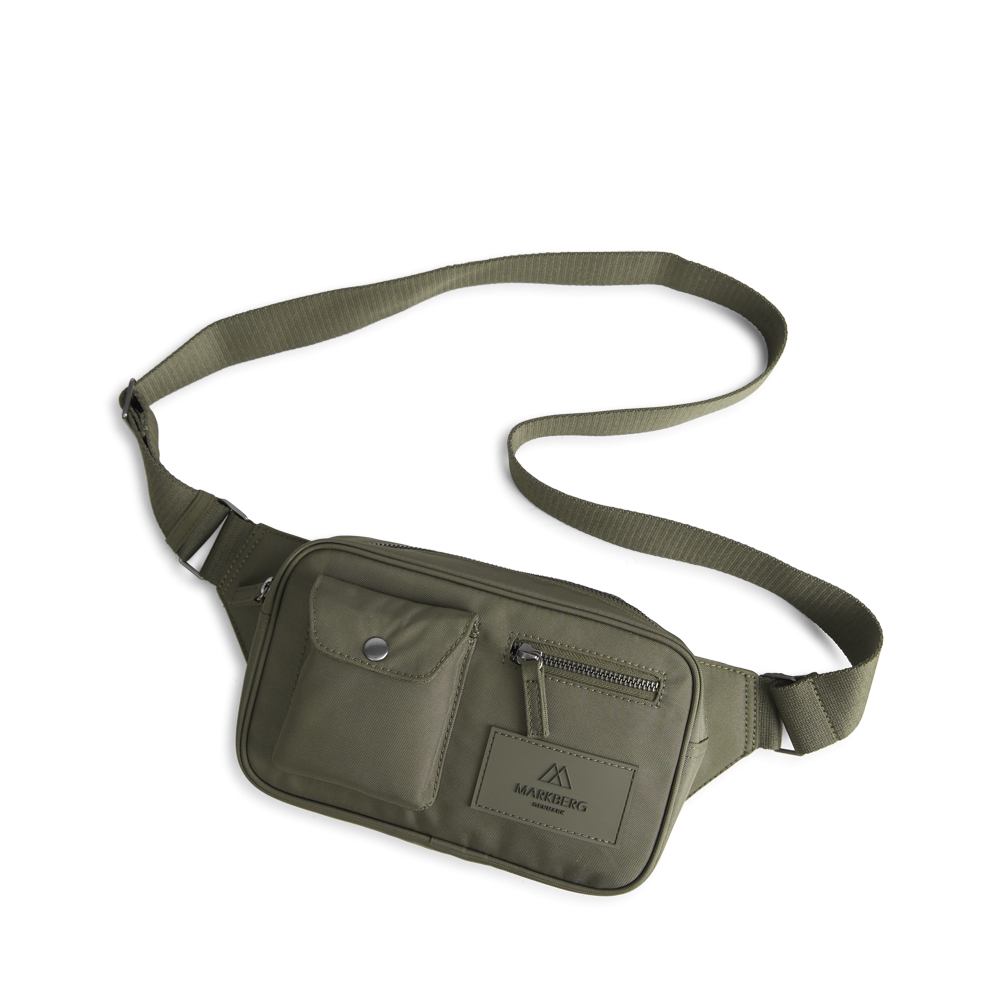 Markberg - Taske - DarlaMBG Bum Bag, Monochrome - Dark Olive