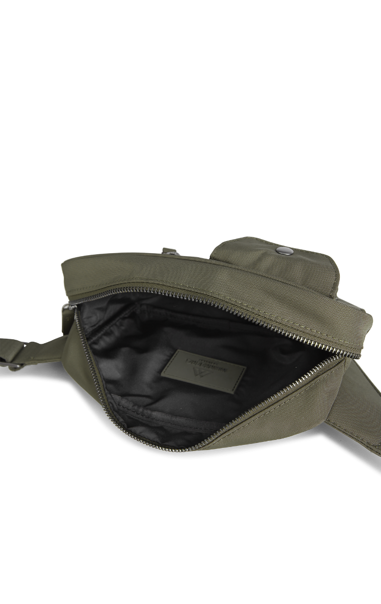 Markberg - Taske - DarlaMBG Bum Bag, Monochrome - Dark Olive
