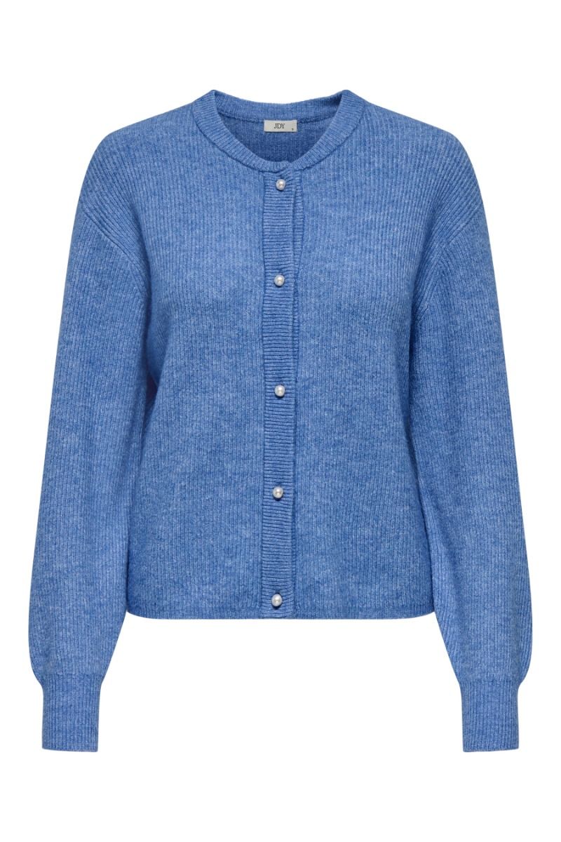 JDY - Cardigan - Lumi Life L/S Button Cardigan - Ebb And Flow