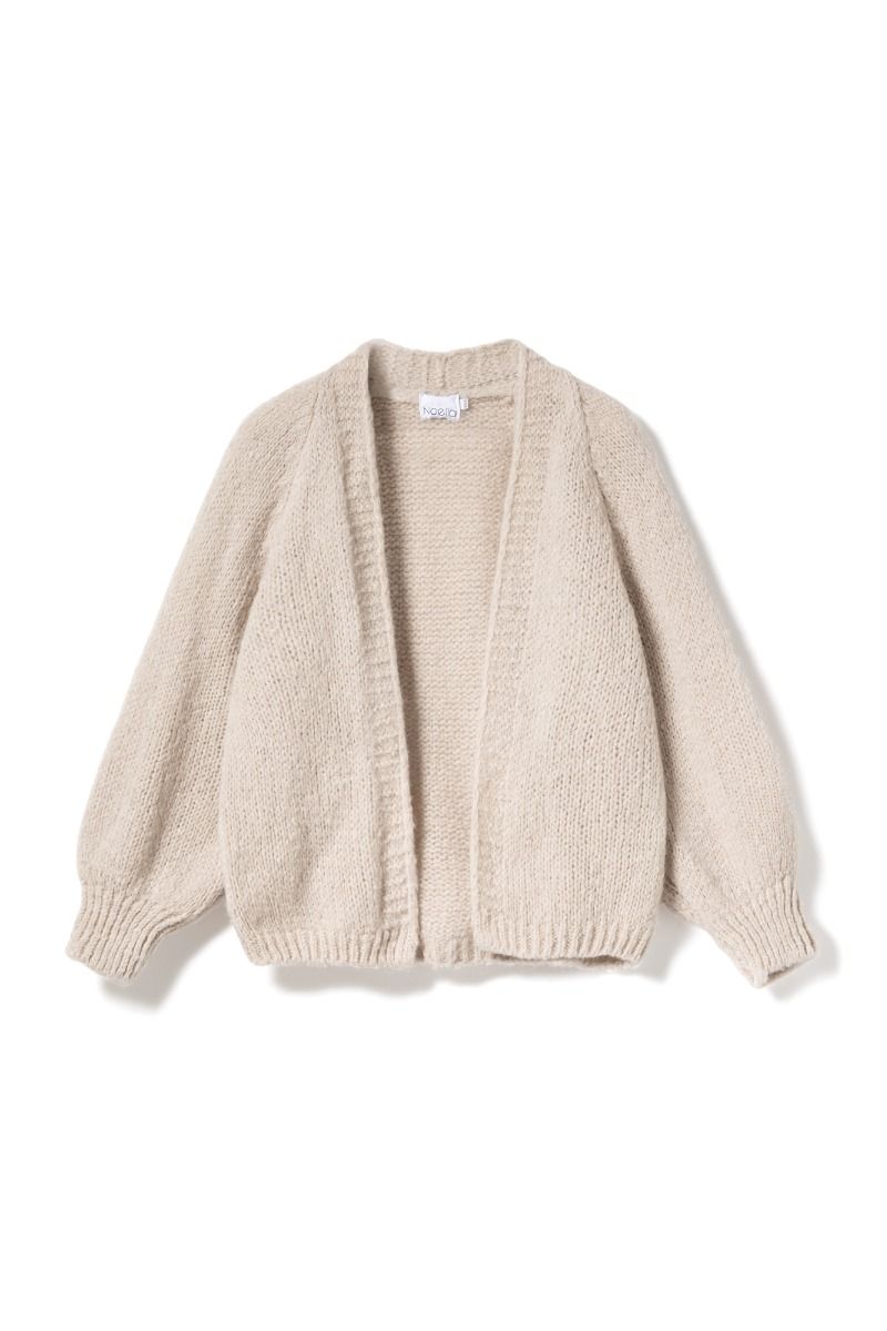 Noella - Cardigan - Fora Knit Cardigan - Sand
