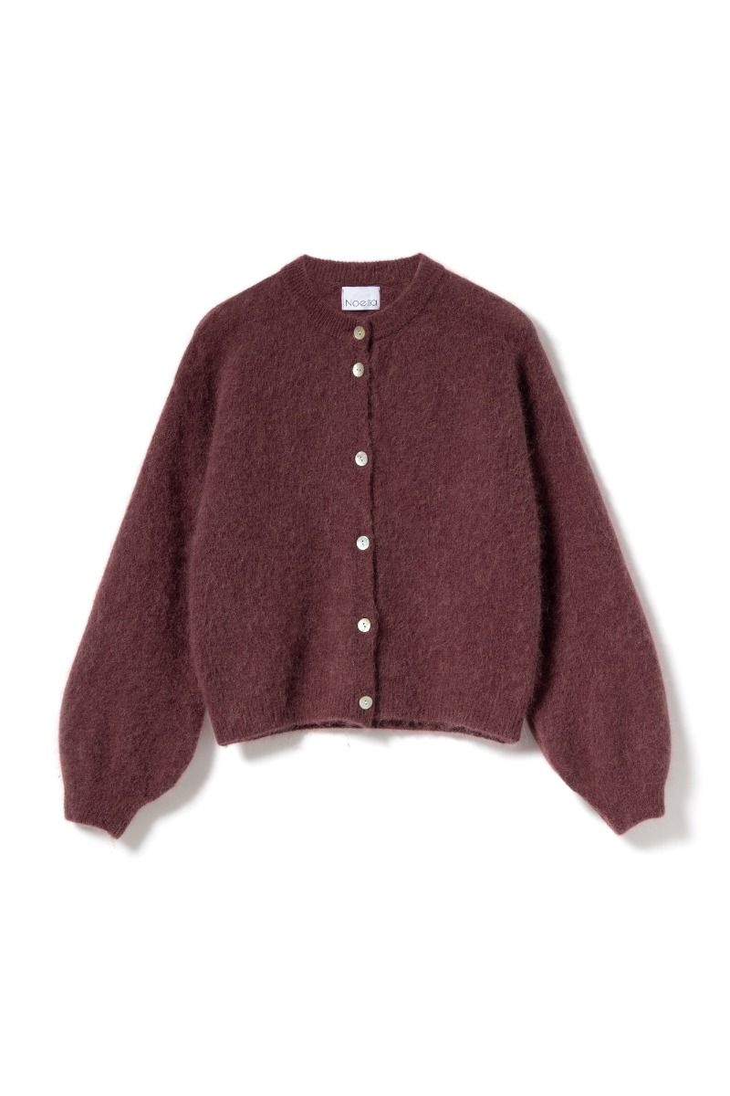 Noella - Cardigan - Kae Knit Cardigan - Rust 