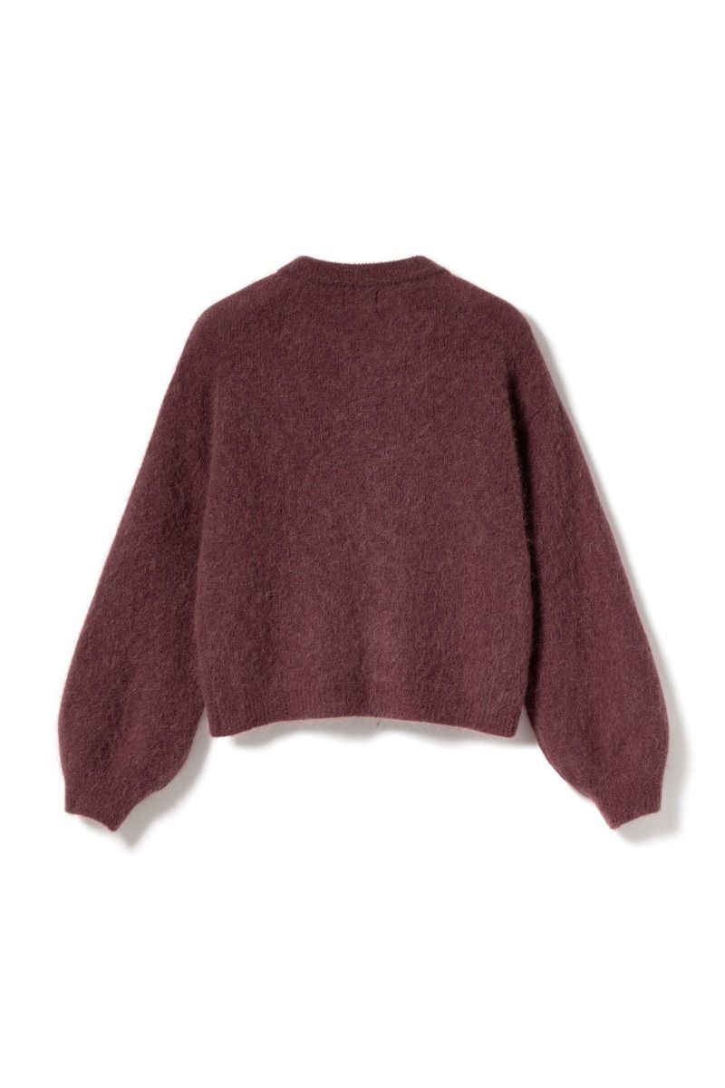 Noella - Cardigan - Kae Knit Cardigan - Rust 