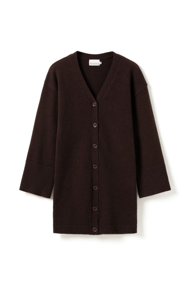 Noella - Kjole - Lenyxanna Knit Dress - Chocolate