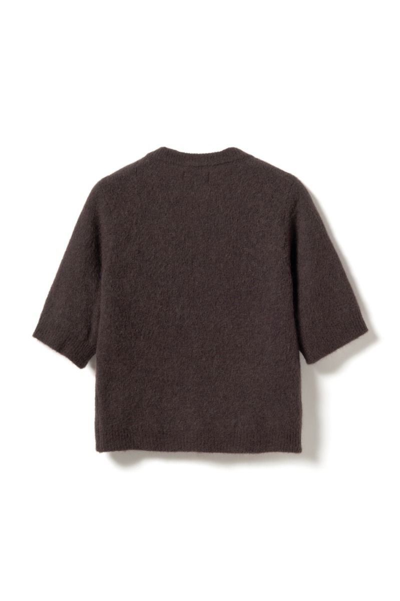 Noella - Strik - Kae SS Knit Cardigan - Chocolate