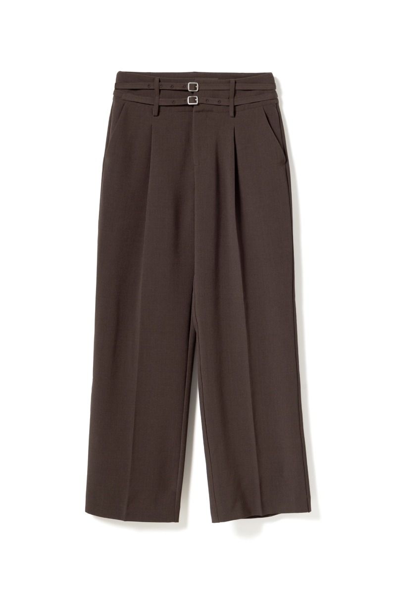 Noella - Bukser - N-Darryl HW Pants - Chocolate