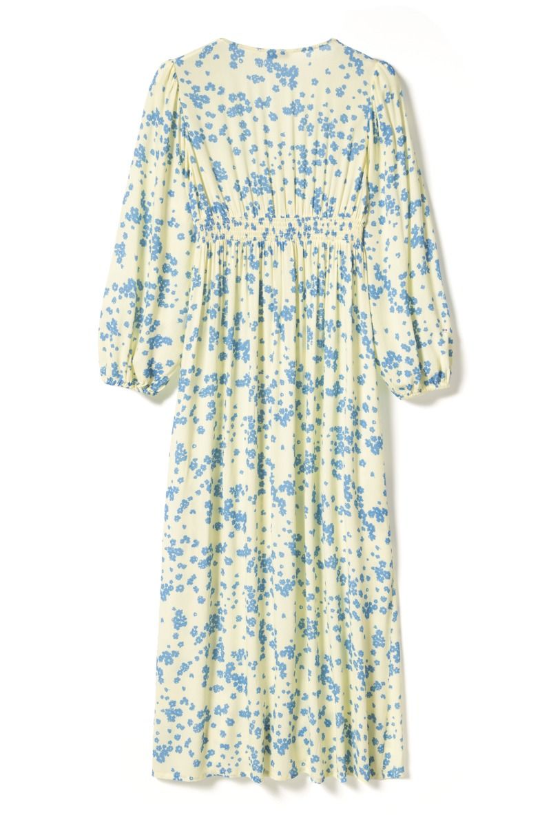 Noella - Kjole - Lilith Maxi Dress - Deja Yellow Print