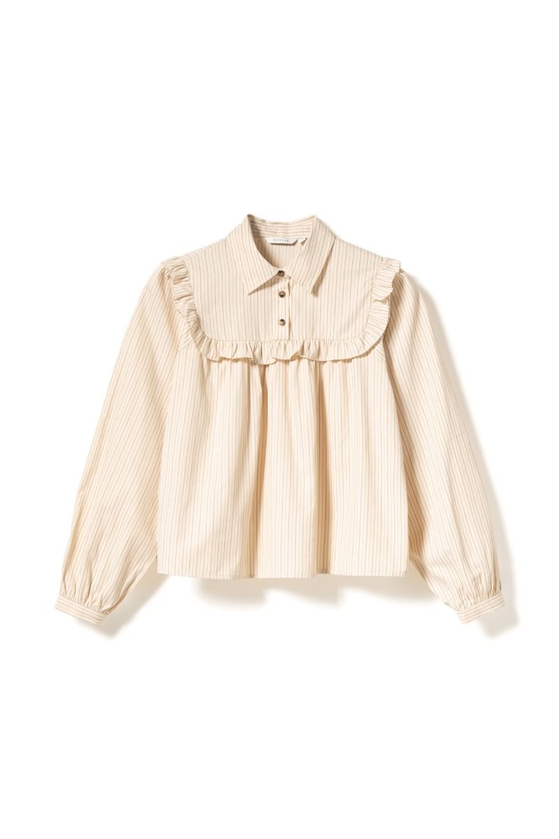 Noella - Strik - N-Mikayla Blouse - Donnie Cream Stripe