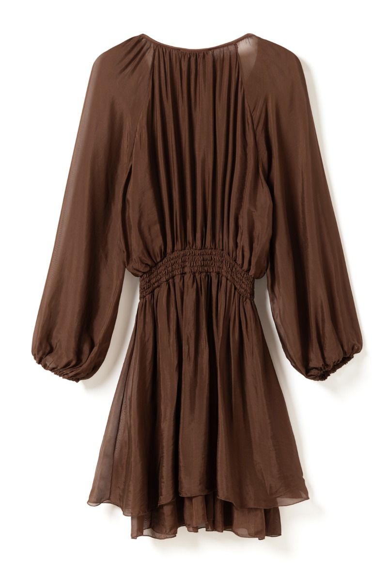 Noella - Kjole - N-Mariel Dress - Chocolate (Levering midt april)