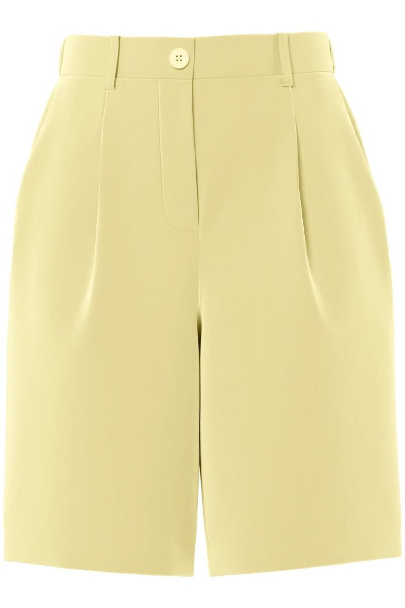 Pieces - Shorts - Kamil HW Shorts - French Vanilla (Levering midt april)