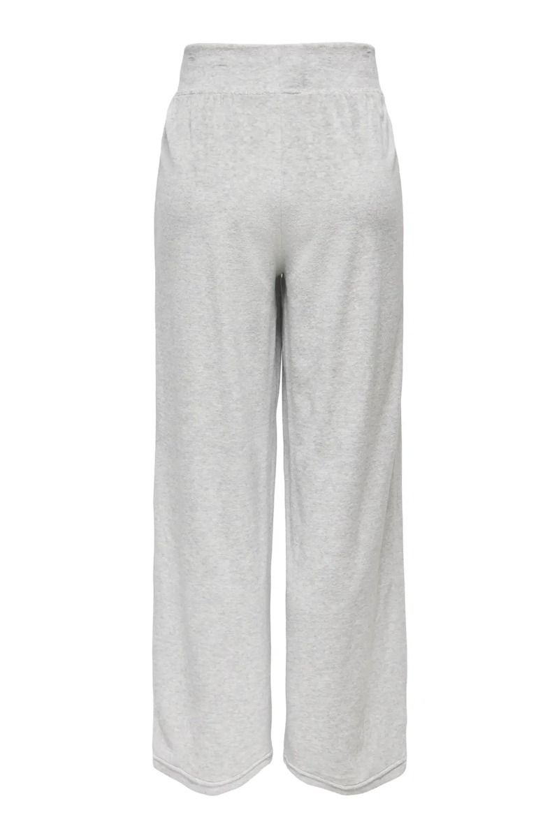 JDY - Bukser - Vida Velvet Pant - Light Grey Melange