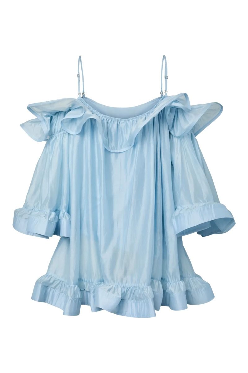 YAS - Kjole - Fallulah 3/4 Dress - Skyway (Levering midt maj)