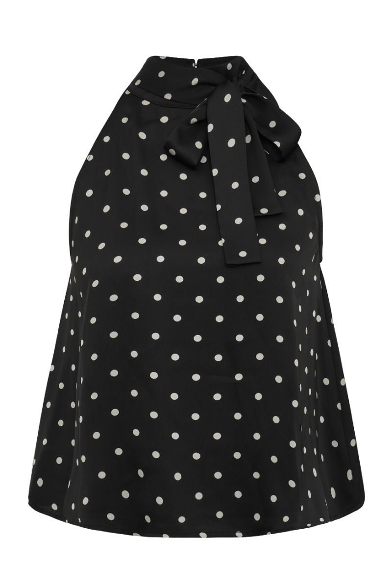 MbyM - Top - Palet-M - Black Sugar Dots 