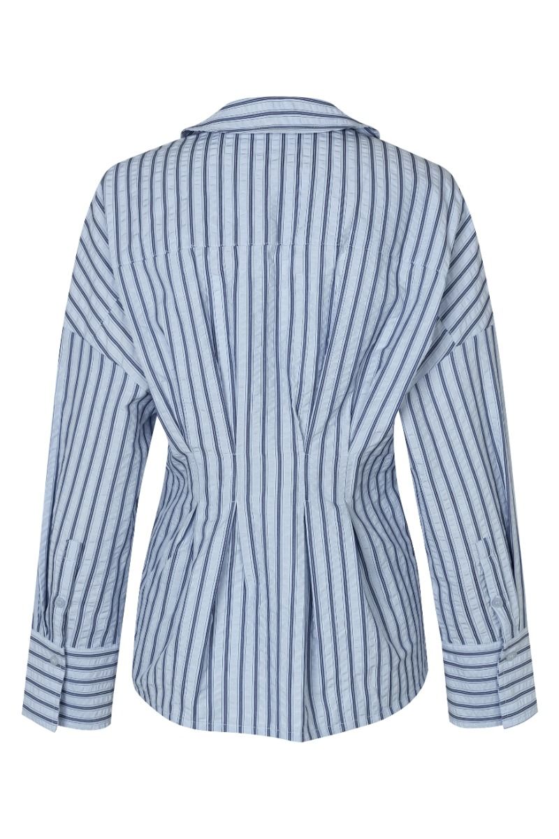 MbyM - Bluse - Isidor-M - Serenity Blue Stripe