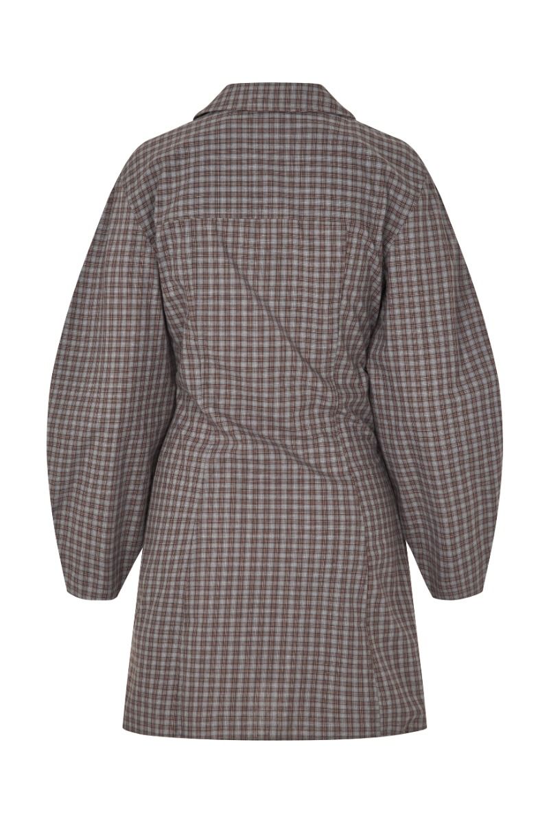 MbyM - Kjole - Kienna-M - Mirage Check (Levering midt september)