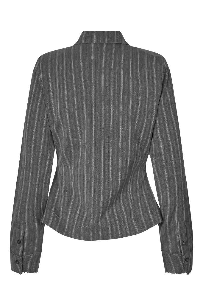 MbyM - Skjorte - Kaisley-M - Grey Stripe