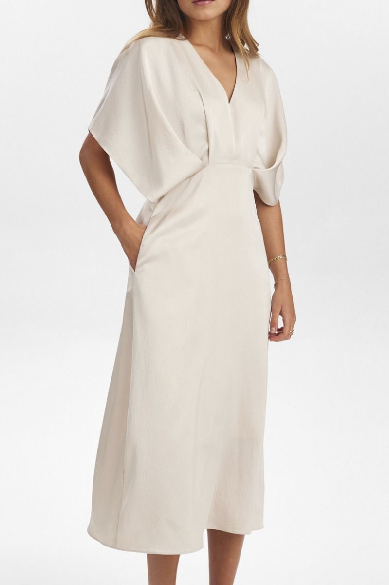 Nümph - Kjole - Ivory Dress - Gray Morn