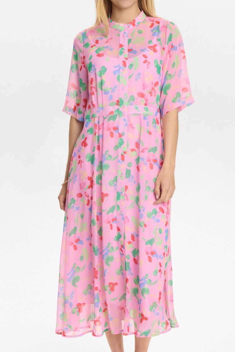 Nümph - Kjole - Nukyndall New SS Dress - Lilac Sachet