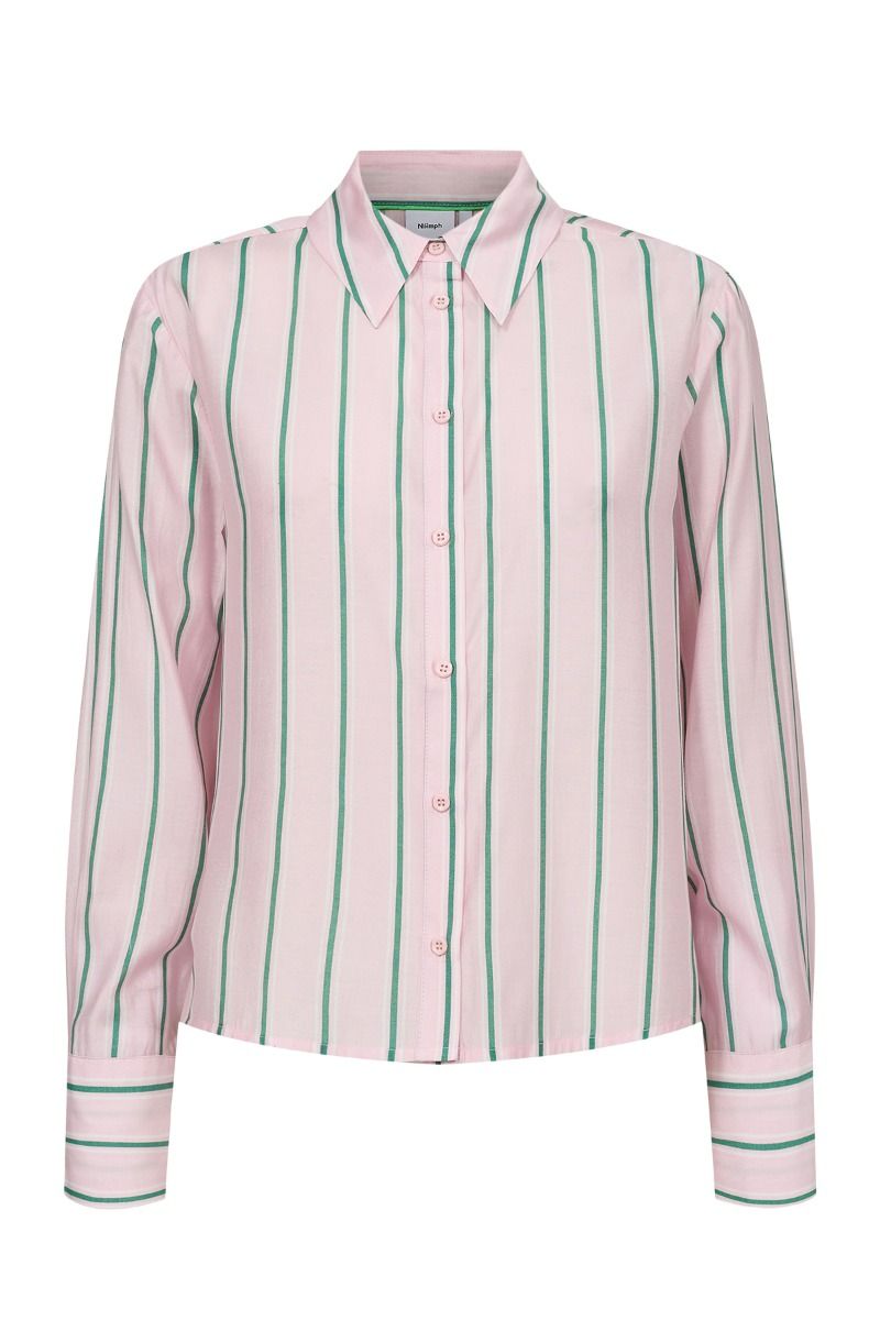 Nümph - Skjorte - Joni Shirt - Roseate Spoonbill