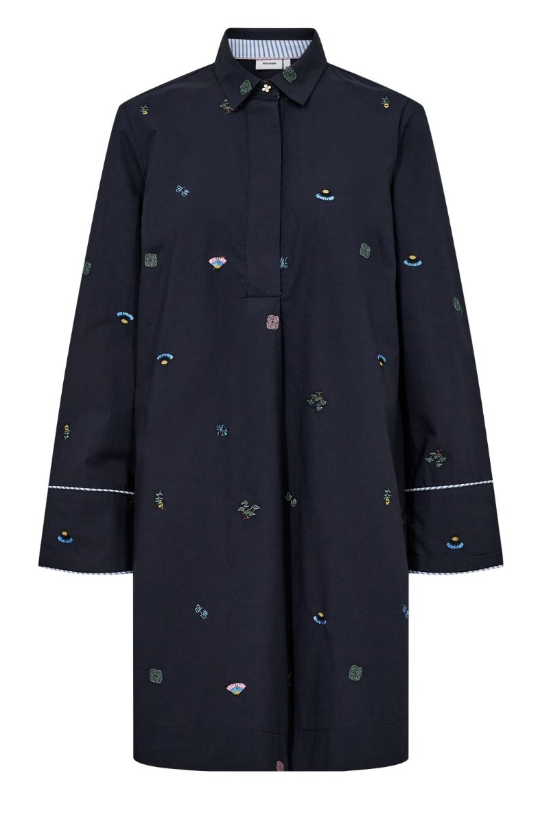 Nümph - Kjole - Chiro Dress - Dark Sapphire