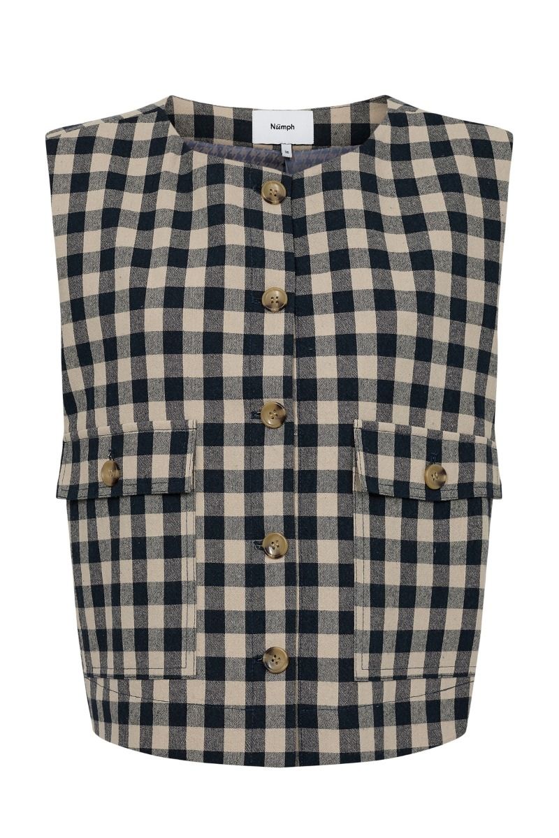 Nümph - Vest - Chikka Waistcoat - Dark Sapphire