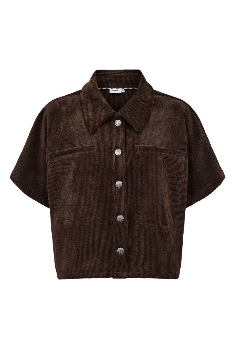 Nümph - Skjorte - Thea Shirt - Black Coffee 
