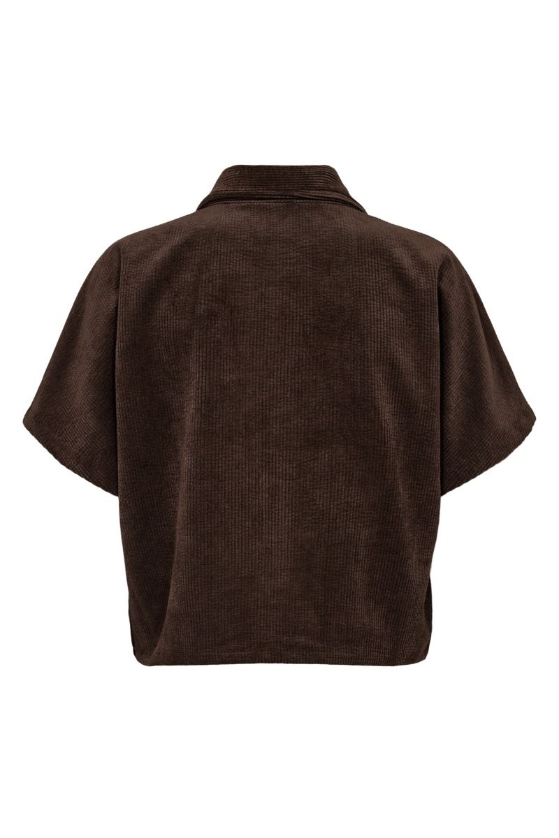 Nümph - Skjorte - Thea Shirt - Black Coffee 