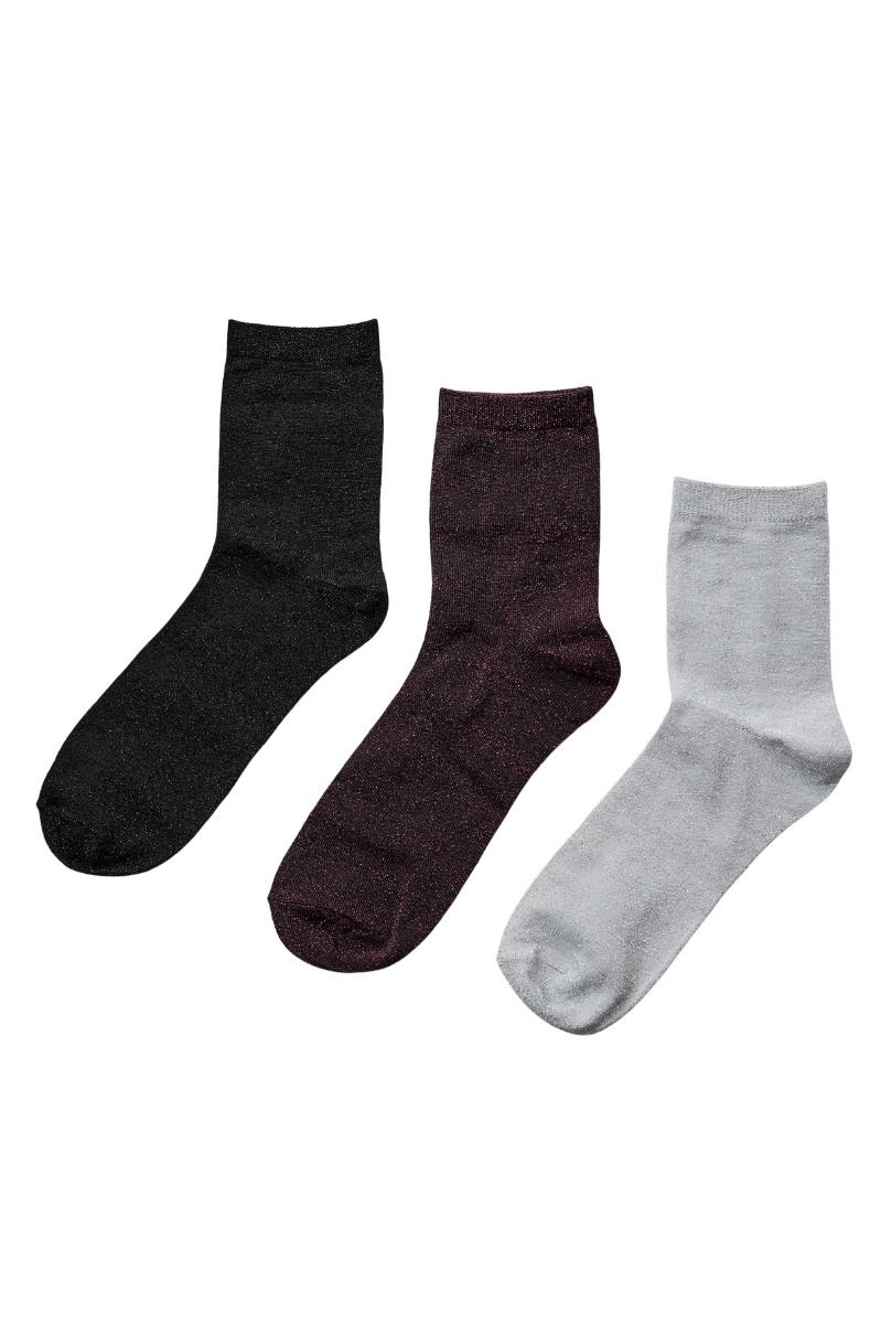 Nümp - Strømper - Nukingcity Glitter Socks - Multicolor 