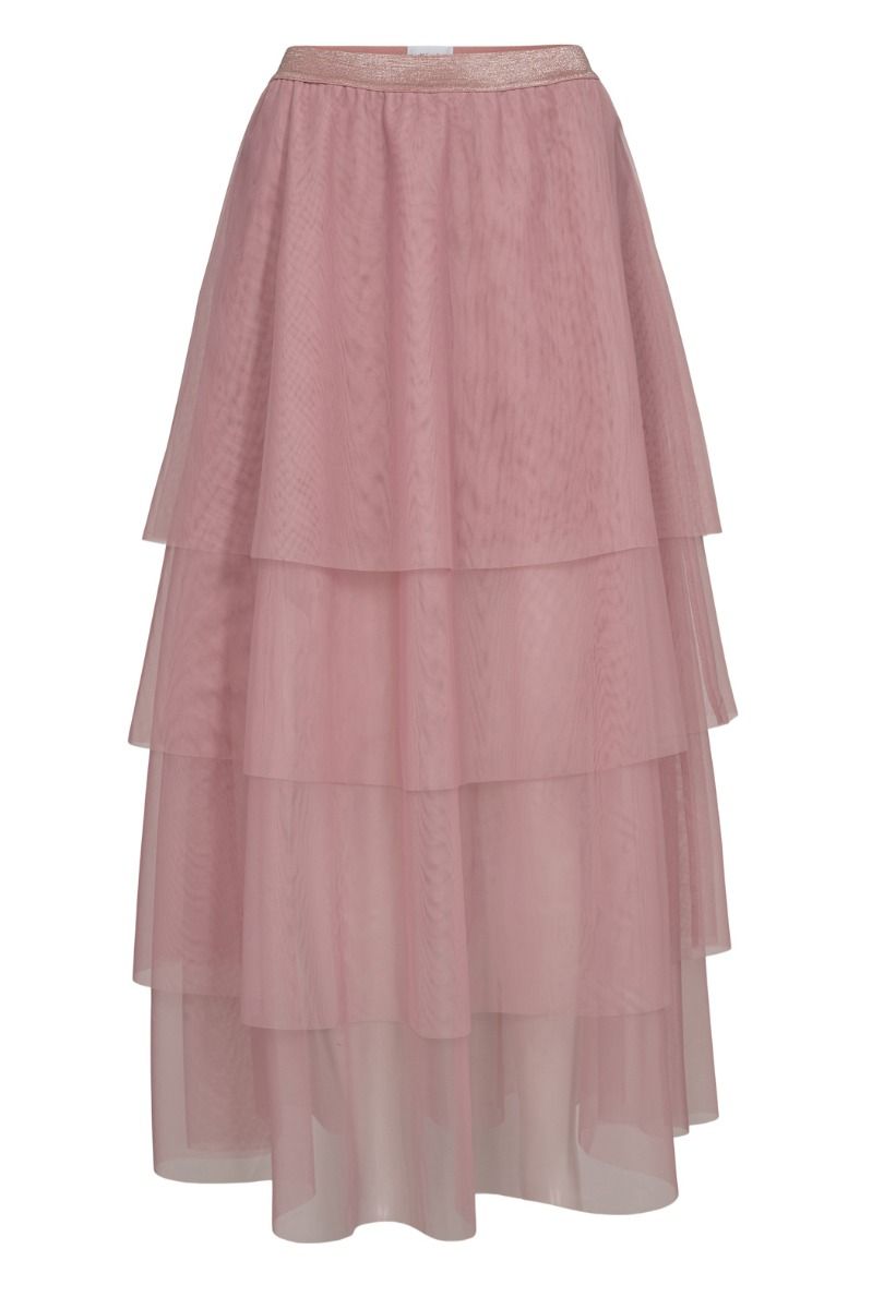 Nümp - Nederdel - Nuea Layer Skirt - Foxglove