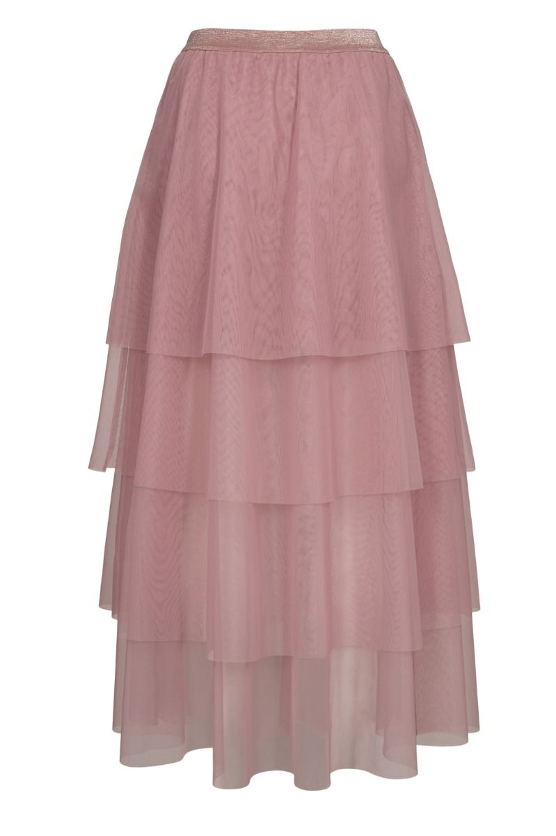 Nümp - Nederdel - Nuea Layer Skirt - Foxglove