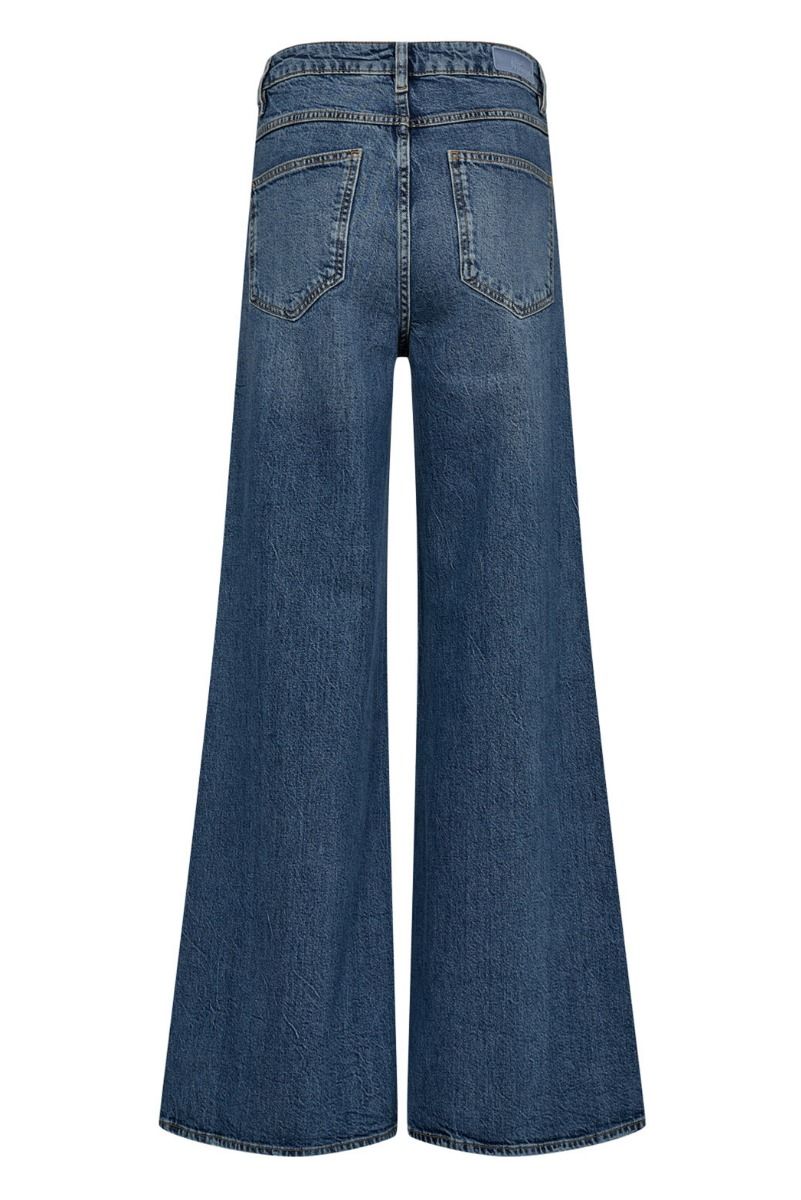 Nümph - Jeans - Pisa HR Wide Jeans S3013 - Medium Blue Denim